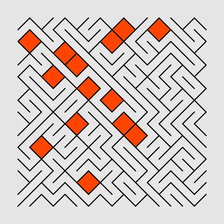 tiling squares 12345